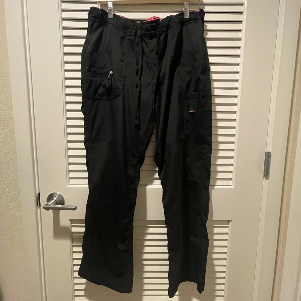 Koi Lite Slim Fit Scrub Pants Black